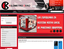 Tablet Screenshot of kilometrocero.com.uy